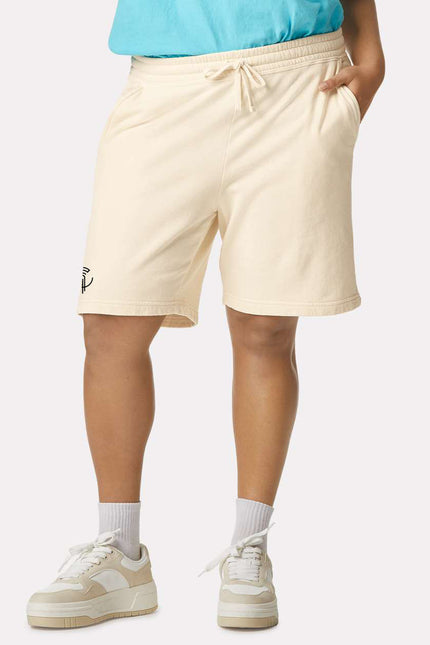 Beige Chimu 100% cotton shorts