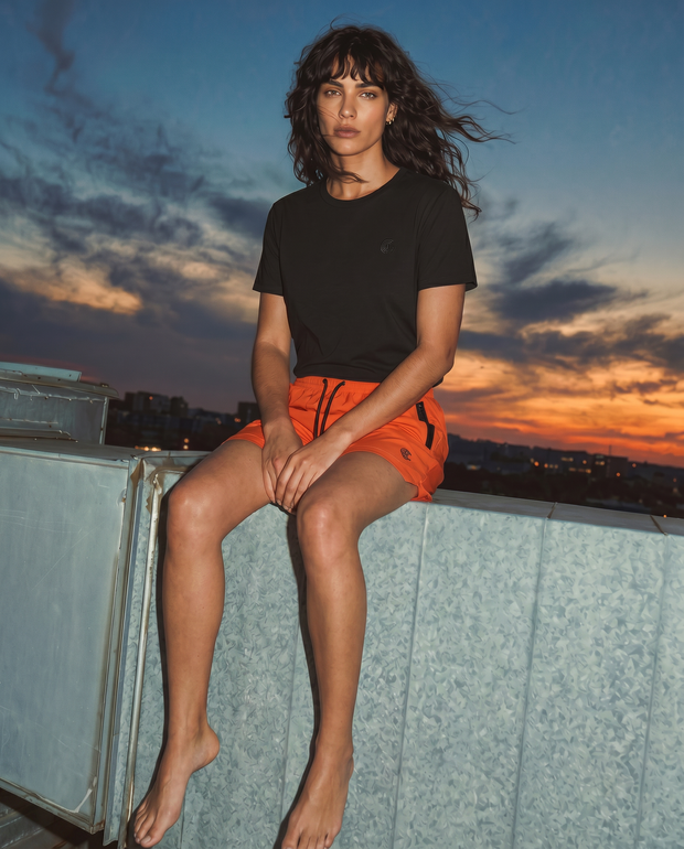 <h4>Polyester for quick dry and great fit</h4>